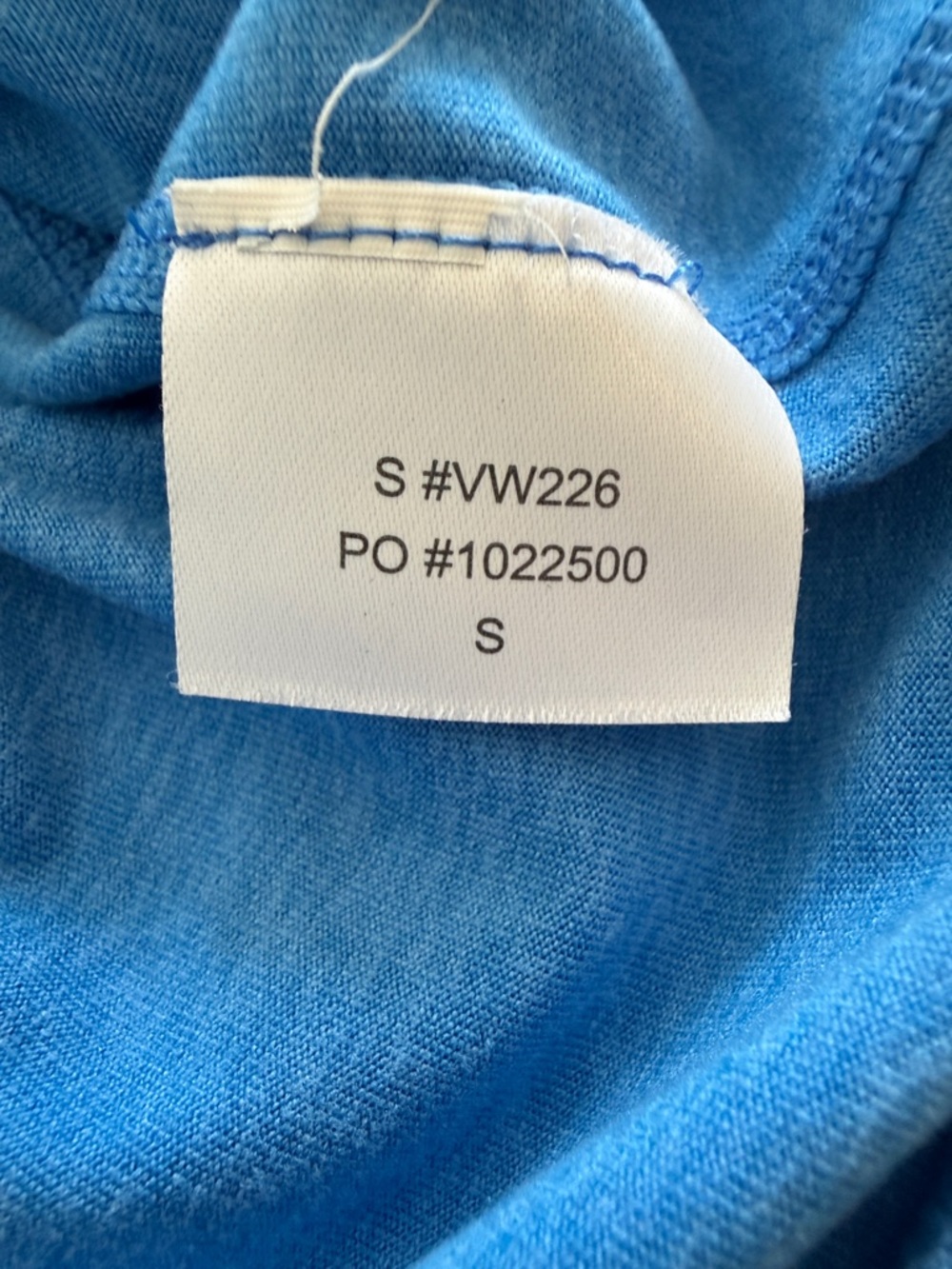 Vuori Women's Baltic Blue Halo Hoodie - Picture 3 of 4